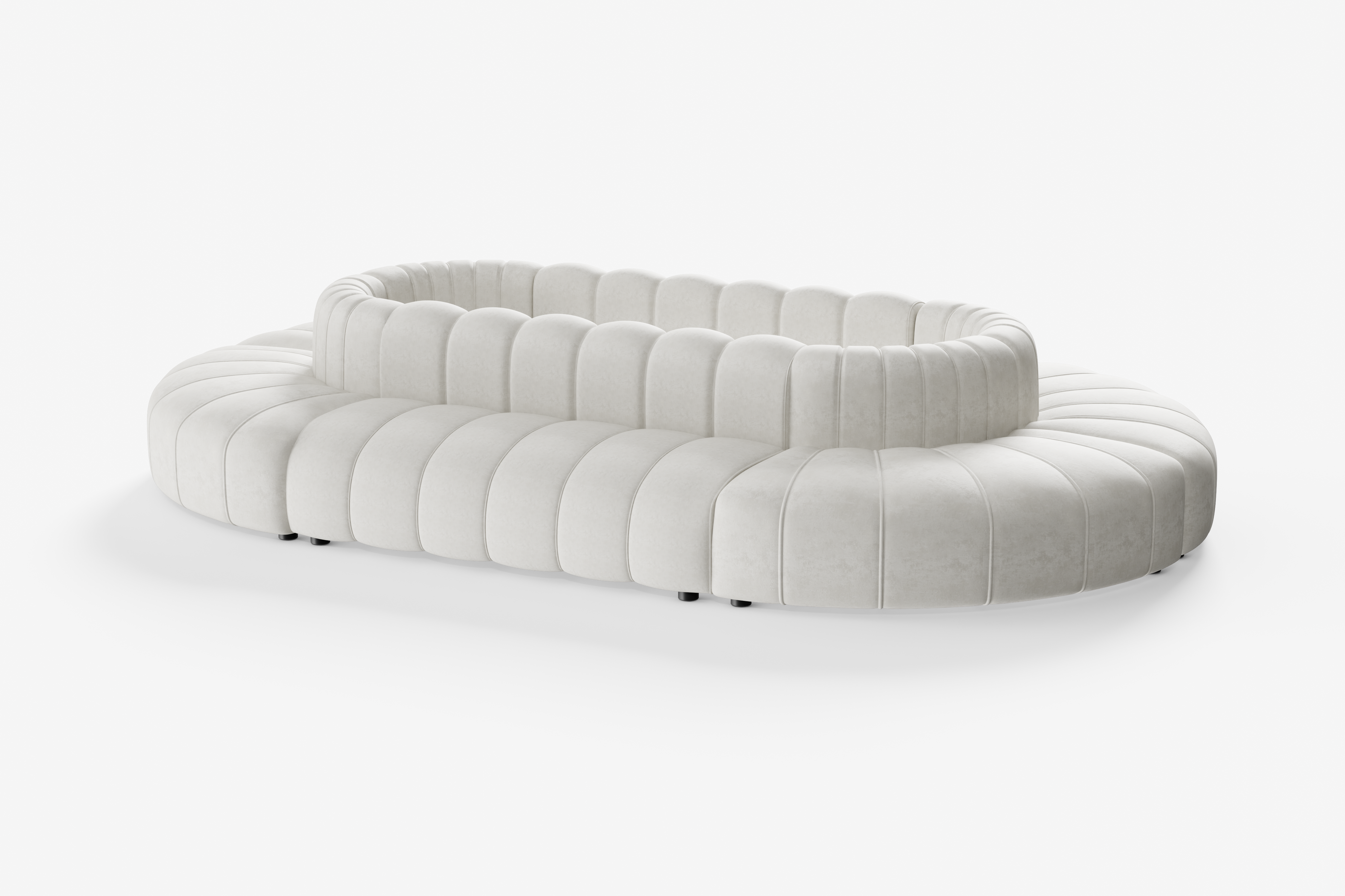 Cosmo Oval 12-seater (Vanilla White) Desert River Rentals